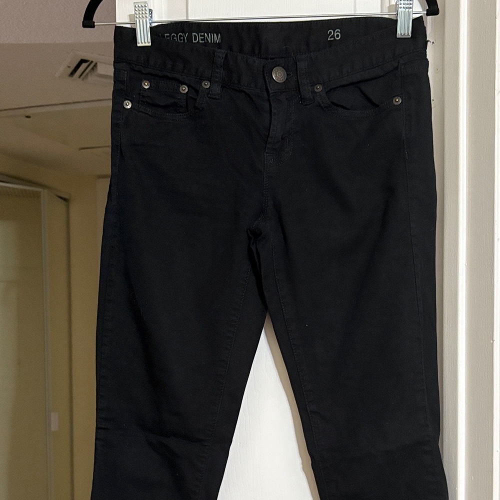 J. Crew Black Skinny Jeans